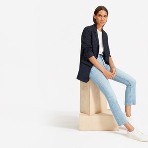 Everlane Light Wash Kick Crop Jeans 25